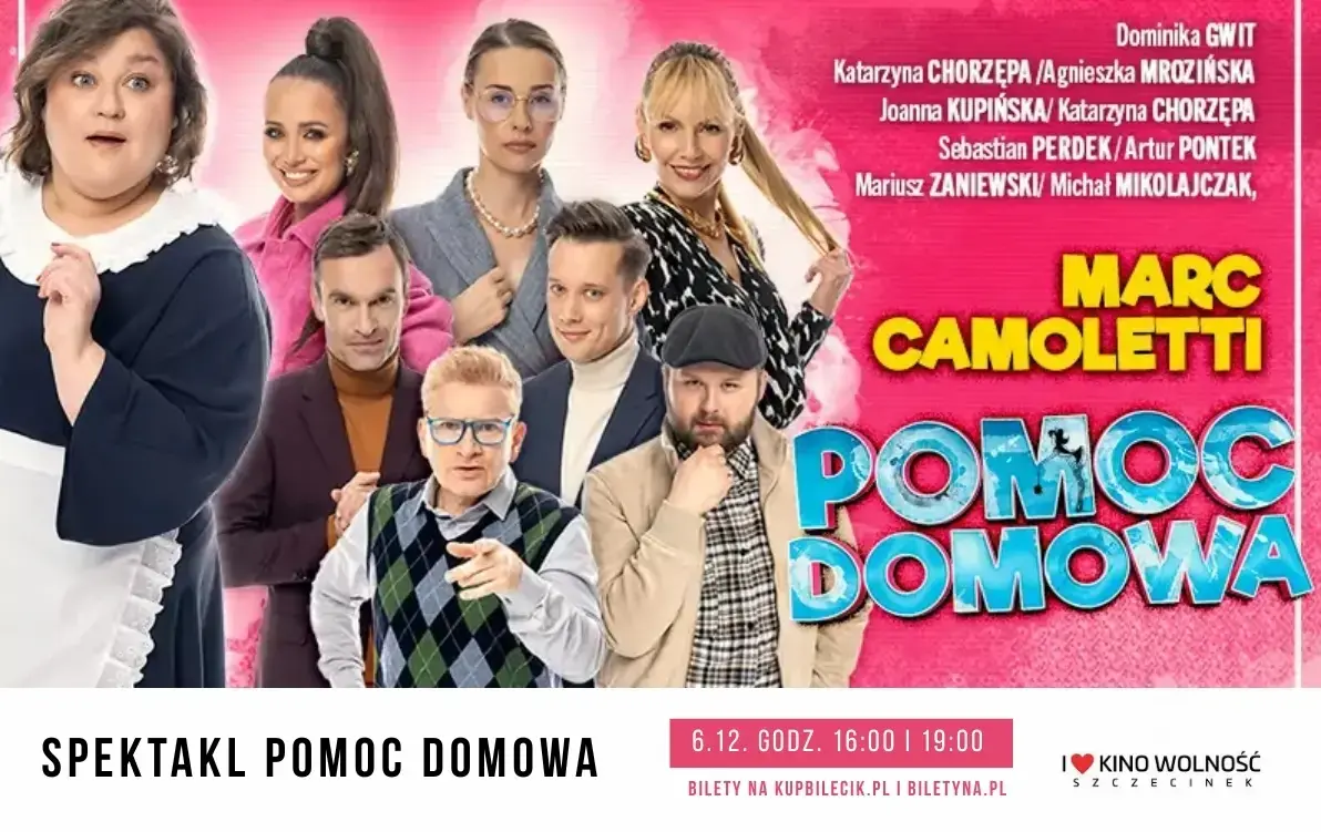 Zdjęcie do Pomoc domowa już 6 grudnia w kinie Wolność