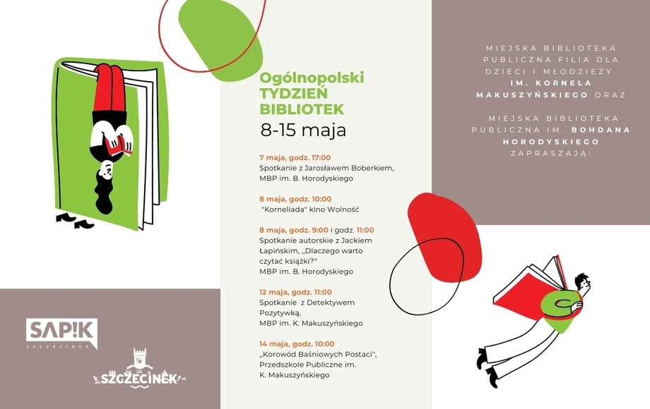 Święto książek - zapraszamy na Ogólnopolski Tydzień Bibliotek - SAPiK ...