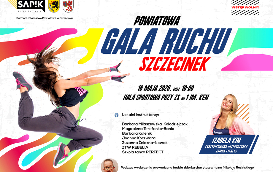Powiatowa Gala Ruchu 2026 - SAPiK Szczecinek