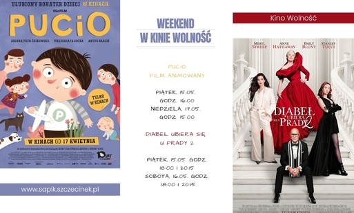 Zdjęcie do Filmowy weekend w Kinie Wolność w Szczecinku!
