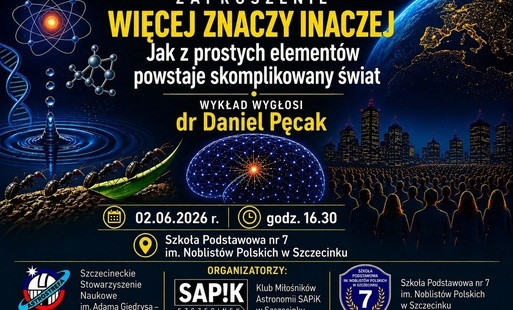 Zdjęcie do  Więcej znaczy inaczej &ndash; zapraszamy na wyjątkowy wykład popularnonaukowy 