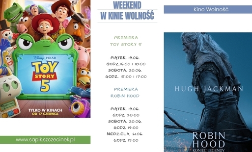 Zdjęcie do Weekend PREMIER w kinie Wolność 