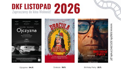 Zdjęcie do Trzy wyjątkowe spotkania filmowe - listopad w DKF-ie!