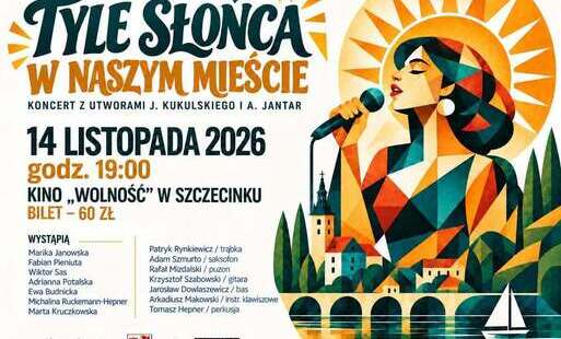 Zdjęcie do &bdquo;Tyle słońca w naszym mieście&rdquo;. Muzyczny wiecz&oacute;r z przebojami Anny Jantar i Jarosława Kukulskiego