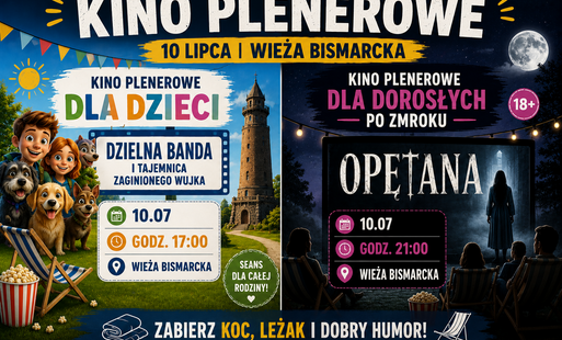 Zdjęcie do Kino Plenerowe przy Wieży Bismarcka &ndash; dwa seanse jednego dnia!
