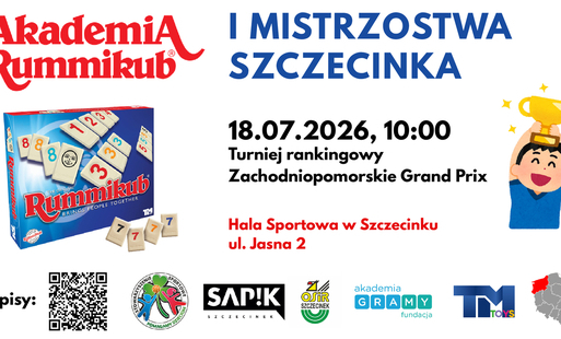 Zdjęcie do Akademia Rummikub I mistrzostwa Szczecinka